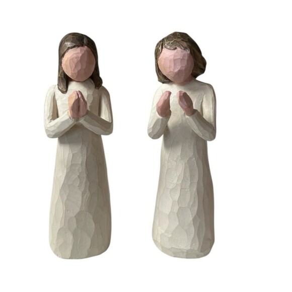 Willow Tree " Sisters by Heart" Figurines Susan Lordi 2000 - Picture 1 of 2